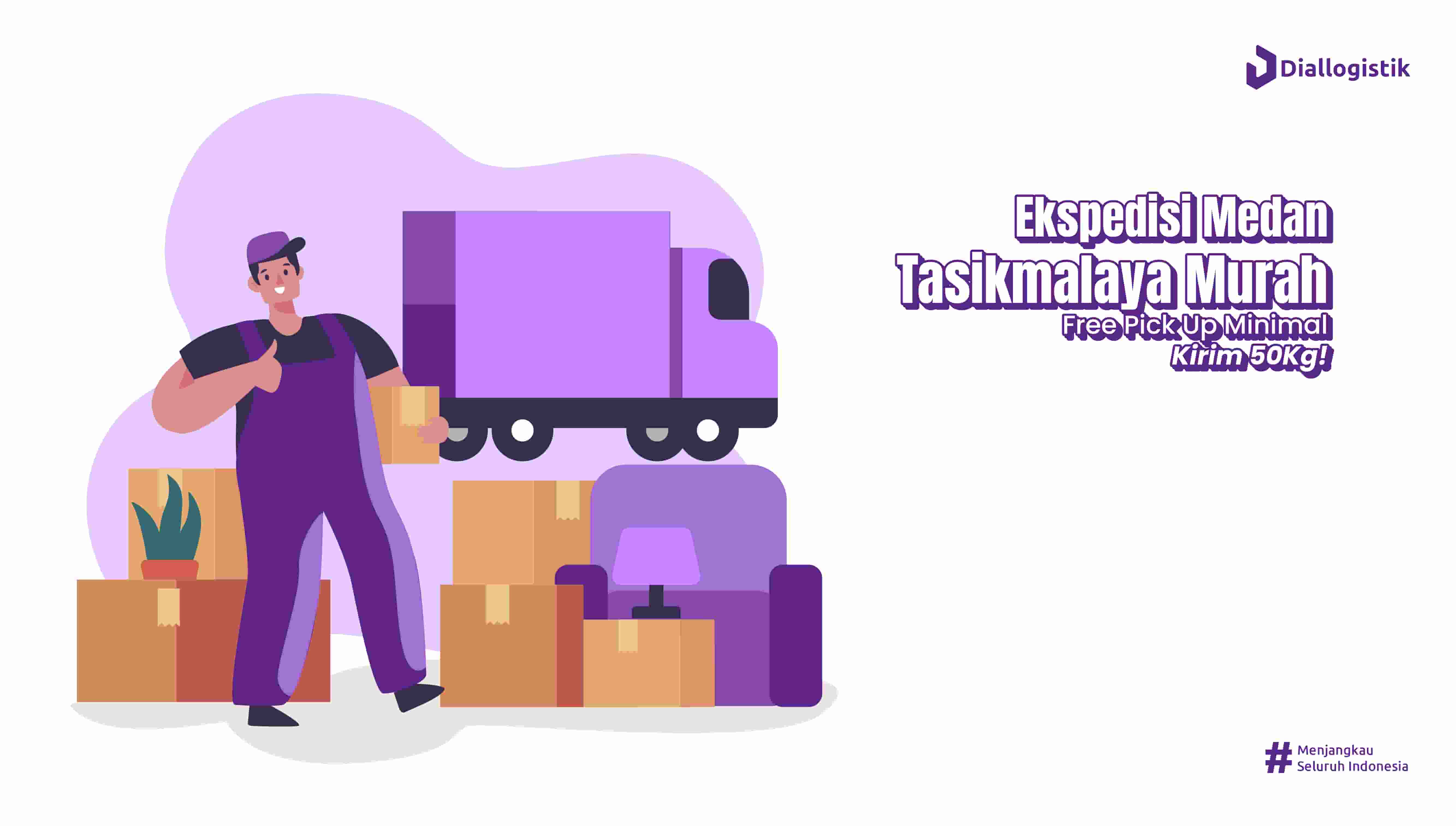 Ekspedisi Medan Tasikmalaya Murah: Free Pick Up Minimal Kirim 50Kg