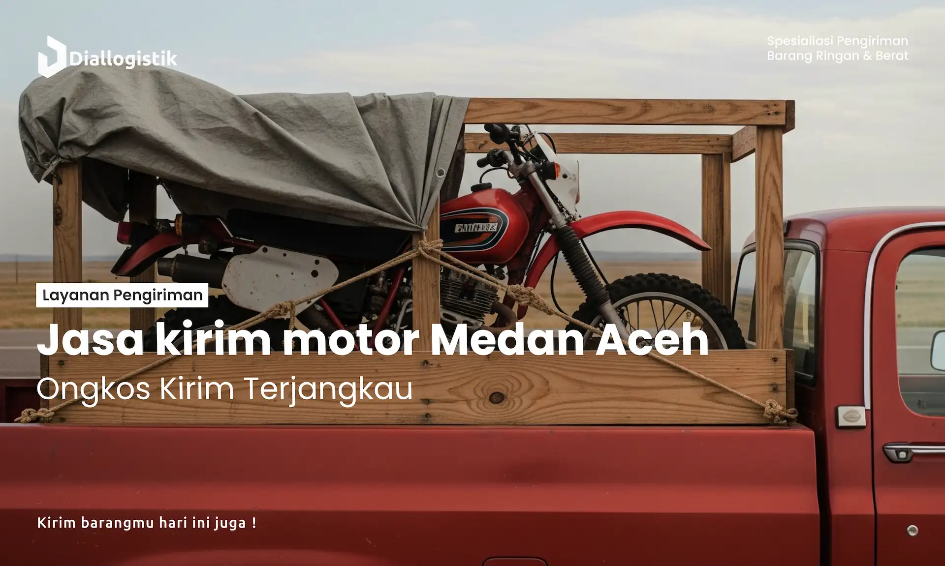 Jasa kirim motor Medan Aceh Ongkos Kirim Terjangkau