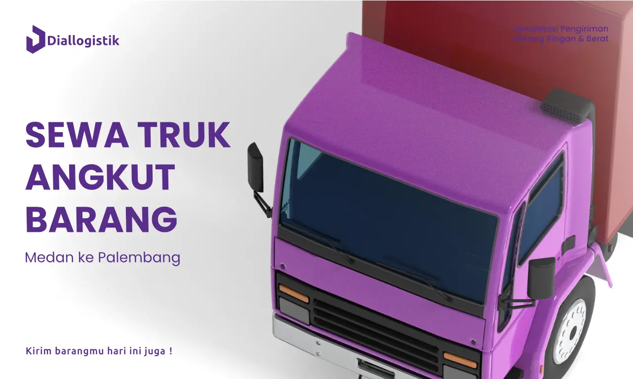 sewa_truk_angkut_barang_medan_ke_palembang