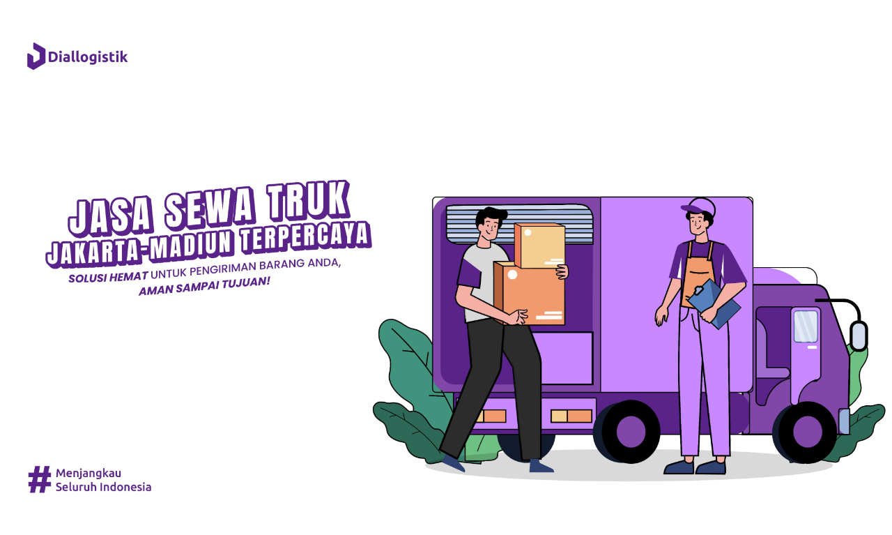 Sewa Truk Jakarta Madiun Murah dan Terpercaya
